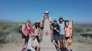 African American woman hiker