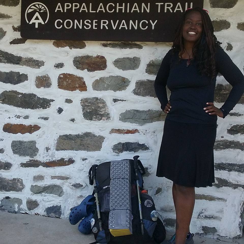 African American hiker Appalachian Trail