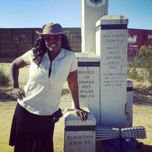 African American Hiking the PCT
